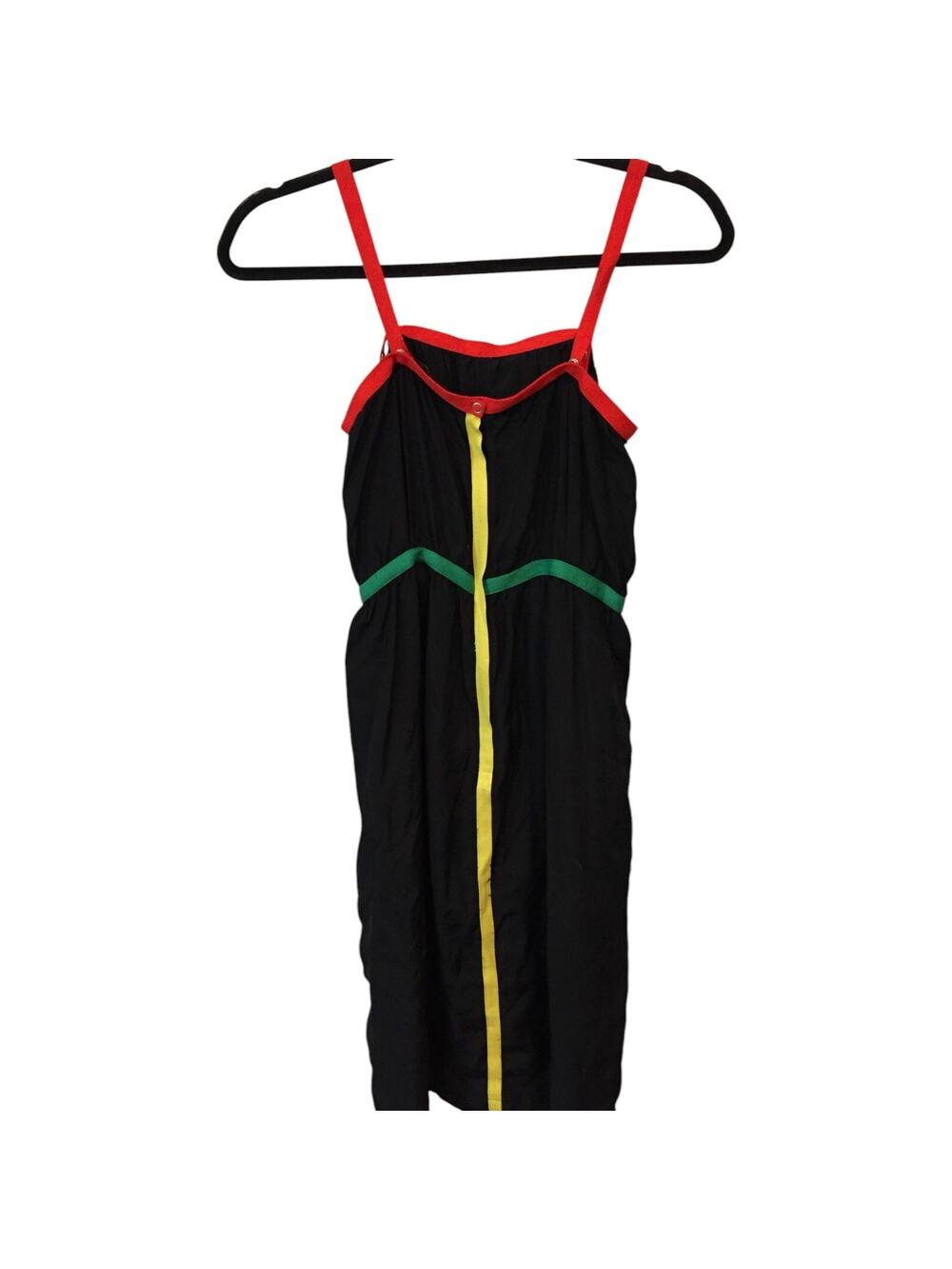 Spijker Sis Sheath Dress Womens Small Multi Colorblock V-Neck Sleeveless